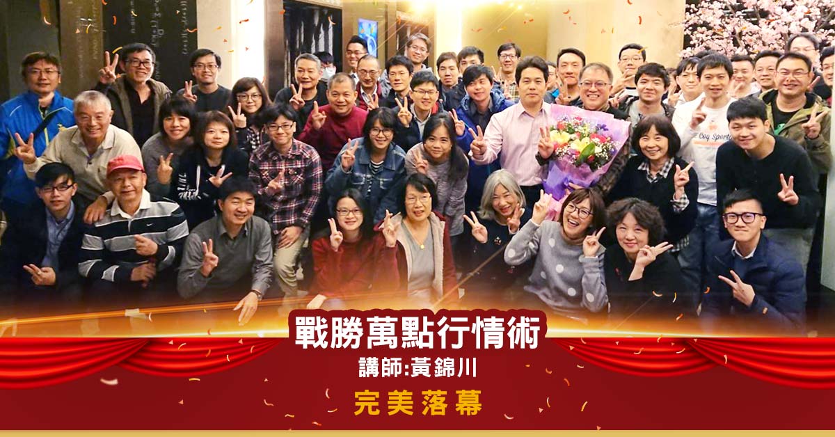 2019年戰勝萬點行情術完美落幕